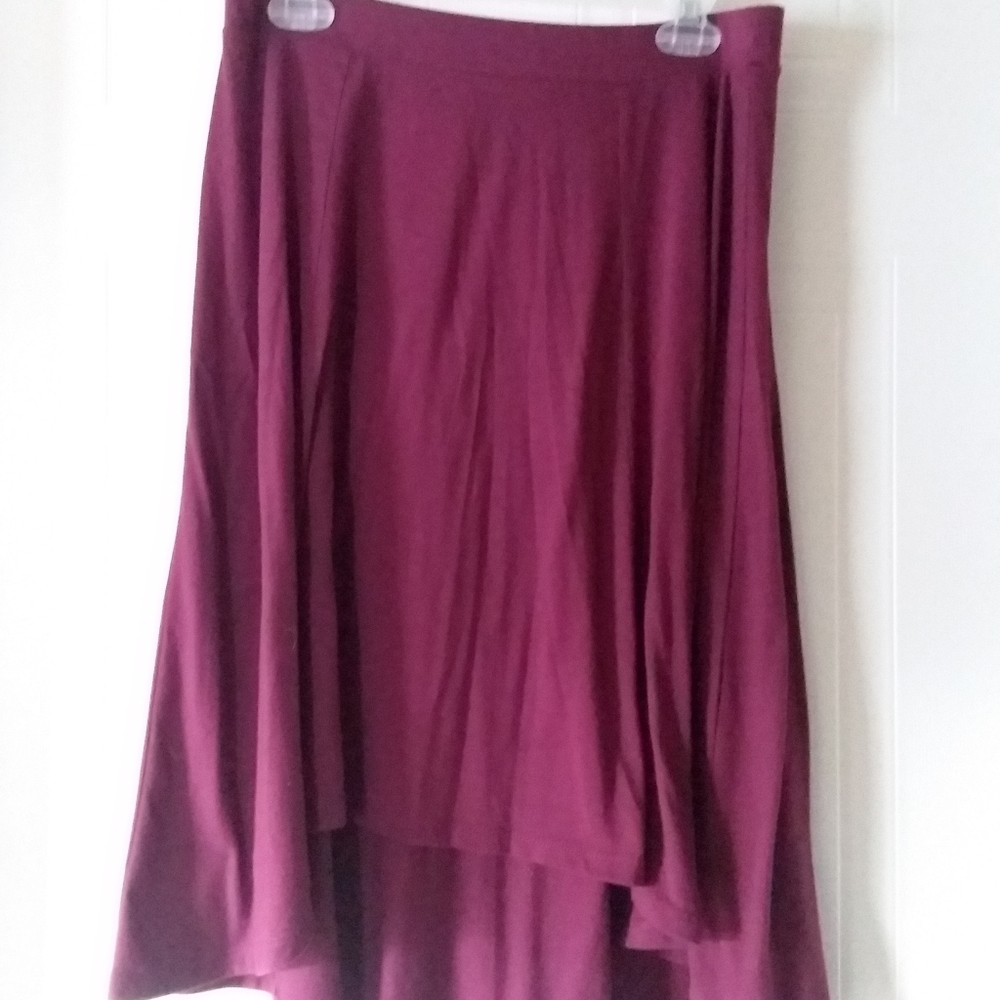 High-low skirt